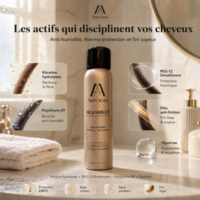 Silk Shield — Spray Anti-Humidité & Anti-Frisottis Thermoprotecteur