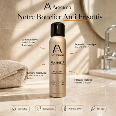Silk Shield — Spray Anti-Humidité & Anti-Frisottis Thermoprotecteur